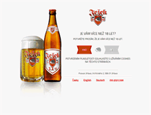 Tablet Screenshot of pivovar-jihlava.cz